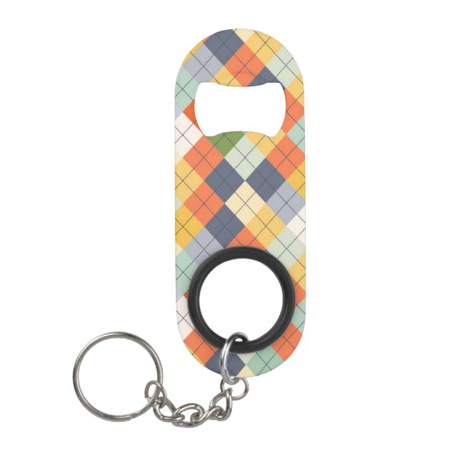Sweater Background 2 Keychain Bottle Opener (Front)