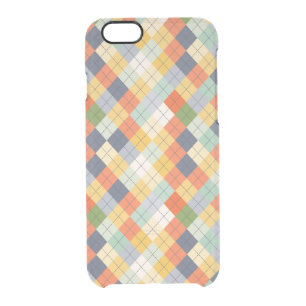 Sweater Background 2 Clear iPhone 6/6S Case