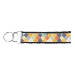 Sweater Background 2 Wrist Keychain