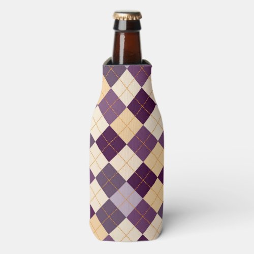 Sweater Background Bottle Cooler