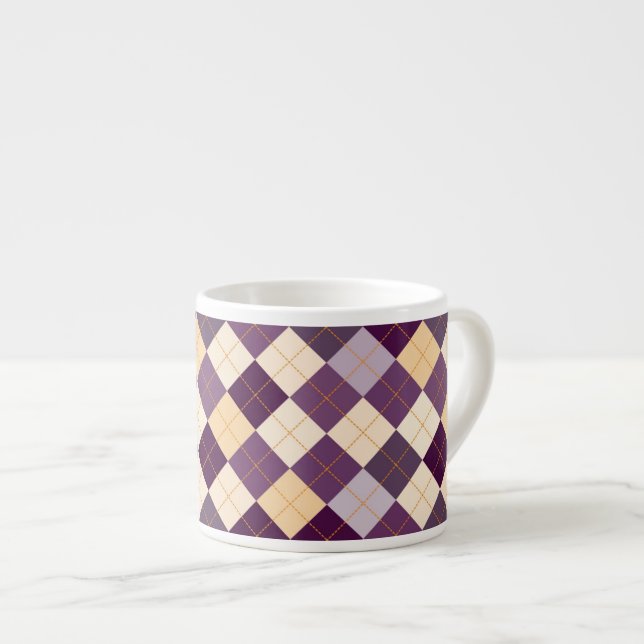 Sweater Background Espresso Cup (Front Right)