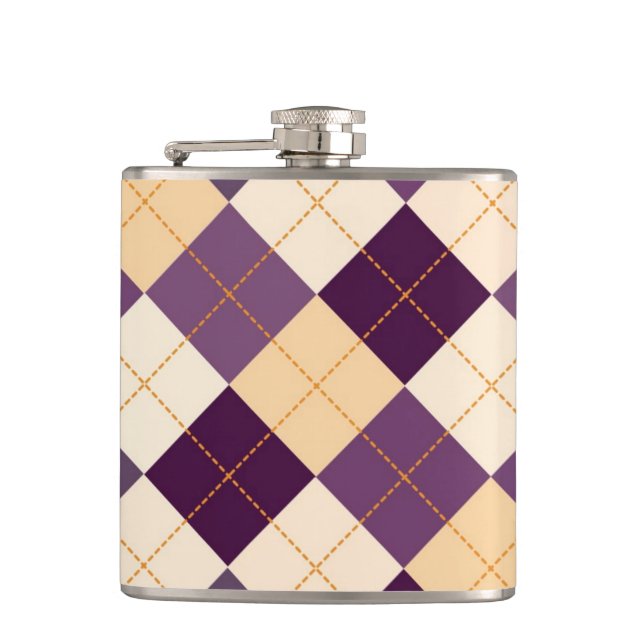 Sweater Background Flask (Front)
