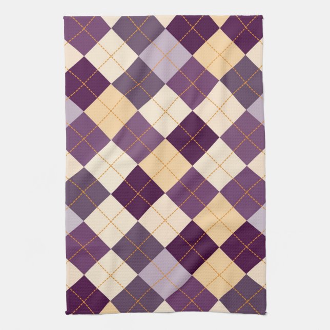 Sweater Background Kitchen Towel (Vertical)