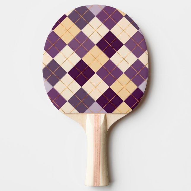 Sweater Background Ping-Pong Paddle (Front)