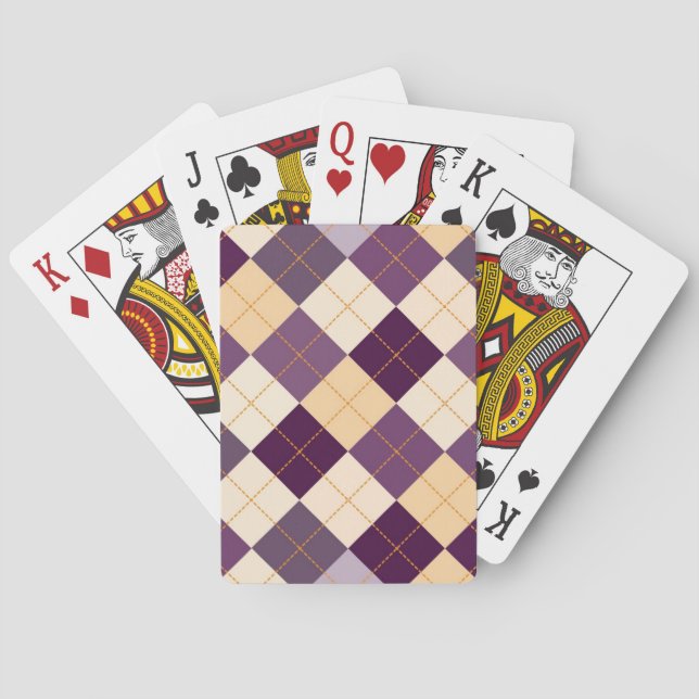 Sweater Background Poker Cards (Back)