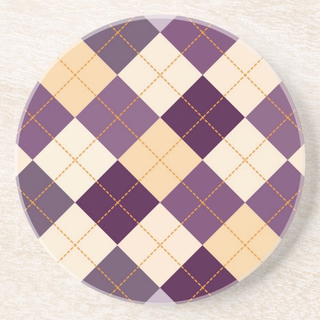 Sweater Background Sandstone Coaster (Front)