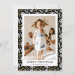 Sweater Gloves Hat Scarf Photo Merry Christmas Holiday Card