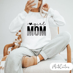 sweater T-shirt girl mom to celebrate mother's day