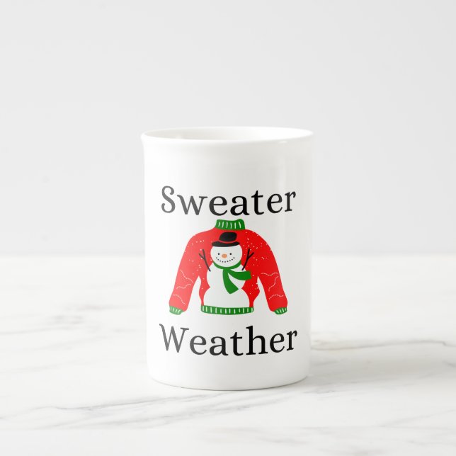Sweater Weather Specialty mug (Front)