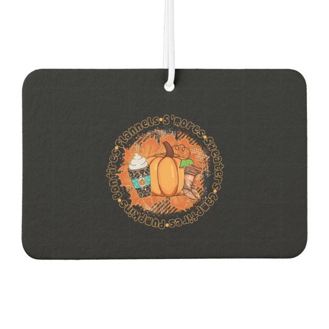 Sweaters Pumpkins Air Freshener (Front)