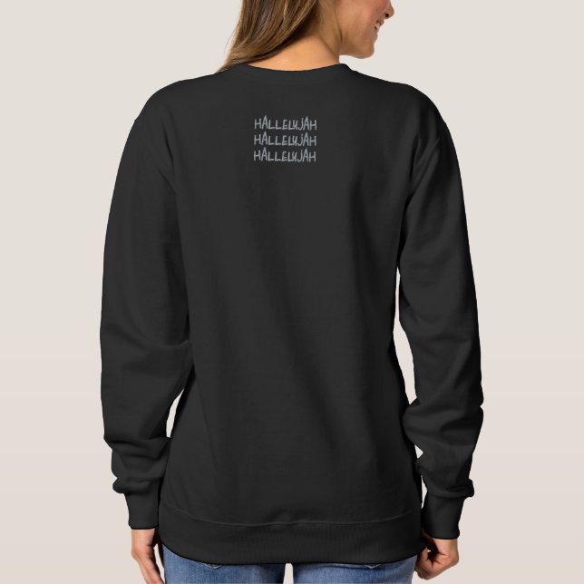 SWEATSHIRT EMBROIDERED ART&DESIGN  (Back)