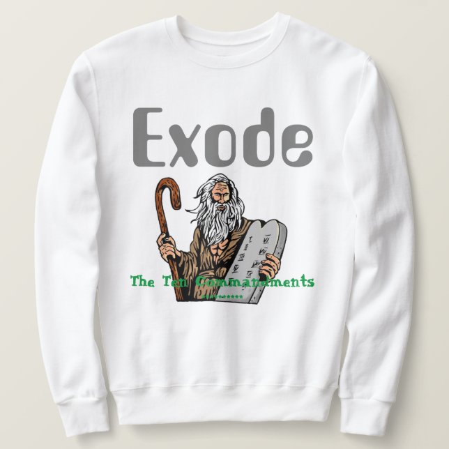 SWEATSHIRT EXODE (Design Front)