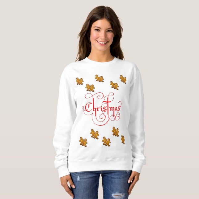 Sweatshirt Gingerbread Man (Front Full)