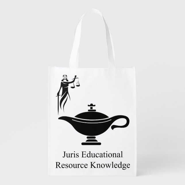 Sweatshirt Hoodie White  Grocery Bag (Front)