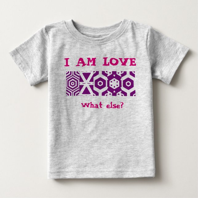 Sweatshirt "I AM LOVE" Baby T-Shirt (Front)