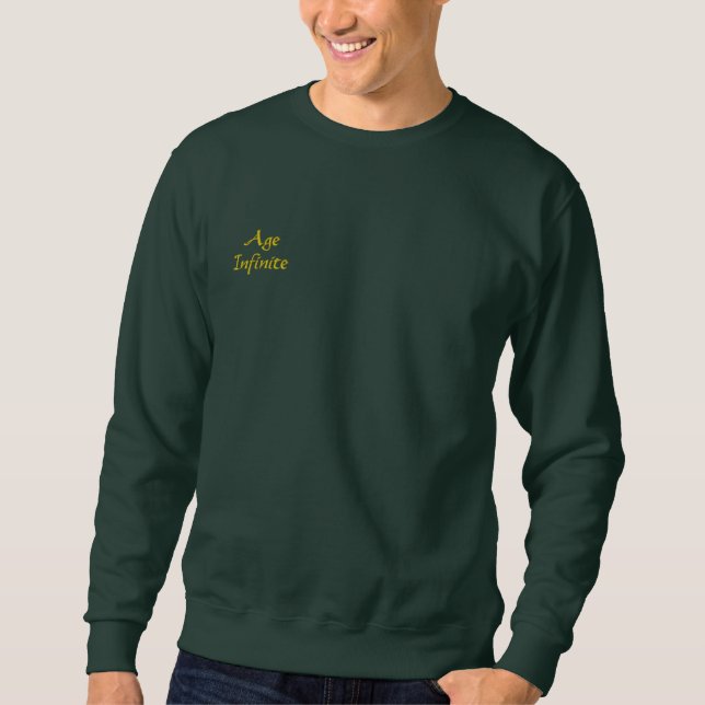 SWEATSHIRT MEN'S EMBROIDERED DESIGN AND STYLE  (Front)