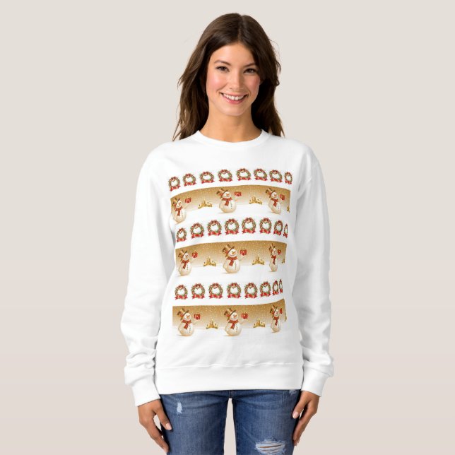 Sweatshirt Snowman (Front Full)