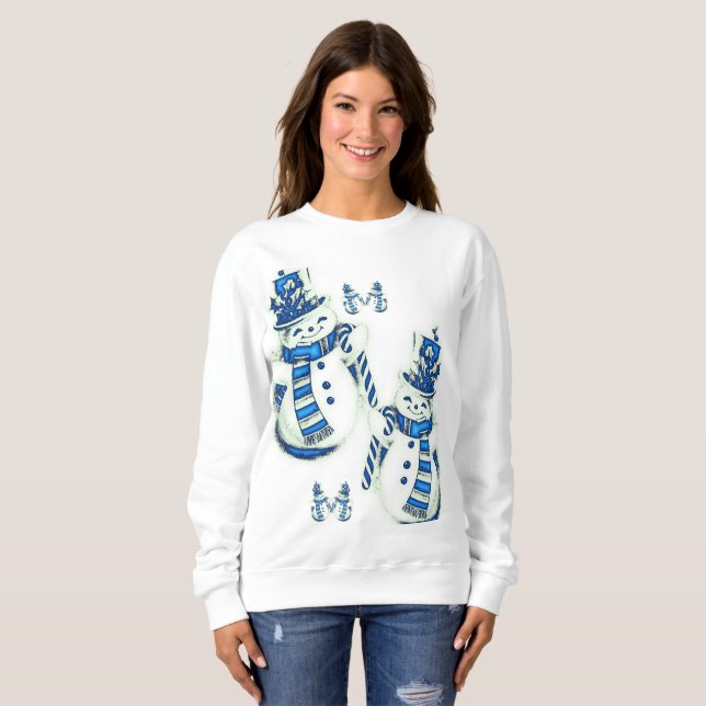 Sweatshirt Snowman (Front Full)