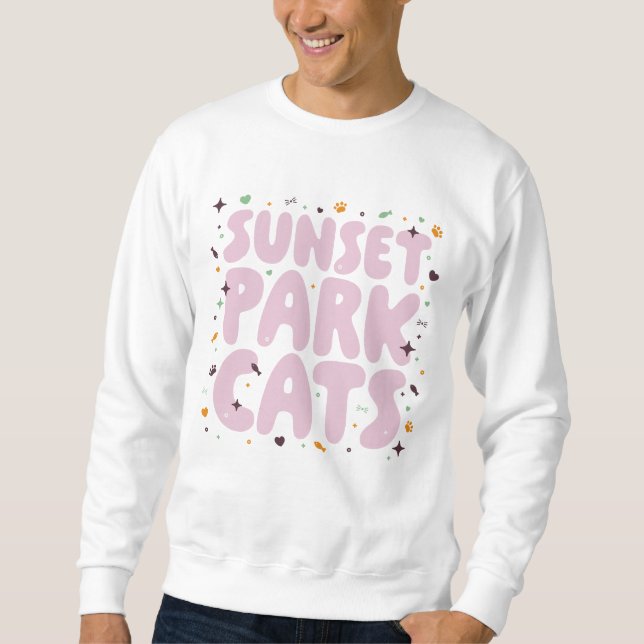 Sweatshirt | Sunset Park Cats | Cat Rescue (Front)