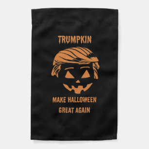 Sweatshirt, Trumpkin, Halloween Merch Classic Garden Flag