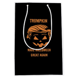 Sweatshirt, Trumpkin, Halloween Merch Classic Medium Gift Bag