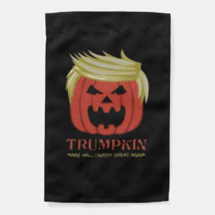 Sweatshirt, Trumpkin, Halloween Merch Garden Flag
