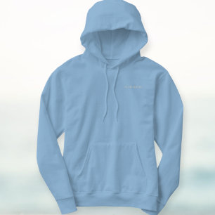 Sweatshirt with personalized embroidered Roman