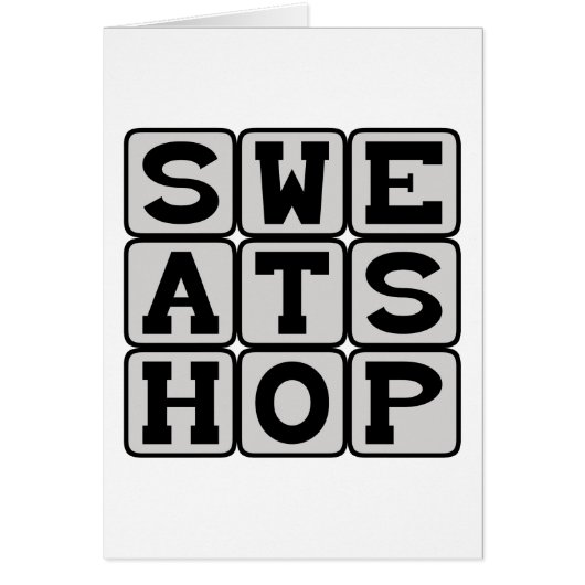 Sweatshop, Poor Working Conditions (Front)