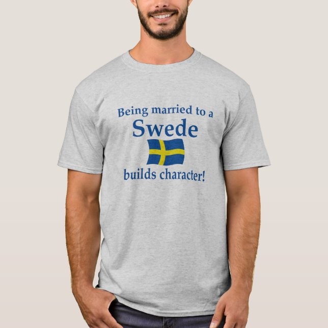 Swede Builds Character T-Shirt (Front)