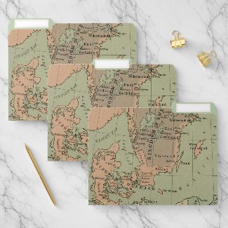 Sweden and Norway Antique Map
