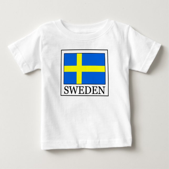 Sweden Baby T-Shirt (Front)