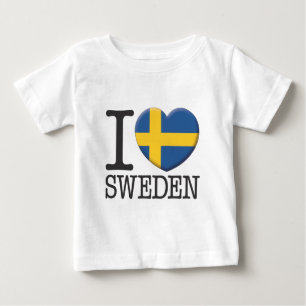 Sweden Baby T-Shirt