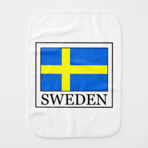 Sweden Burp Cloth