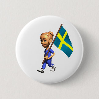 Sweden Button