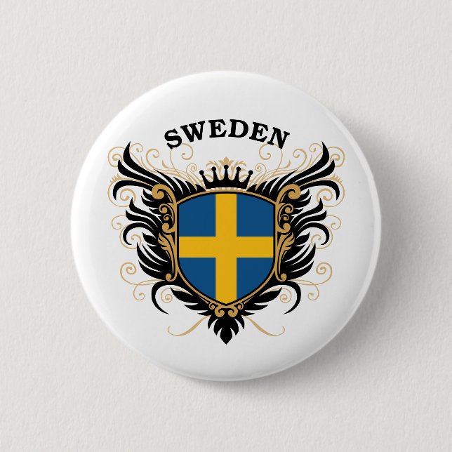 Sweden Button (Front)
