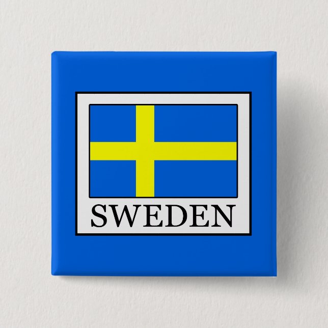 Sweden Button (Front)