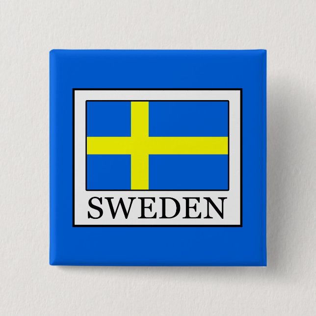 Sweden Button | Zazzle