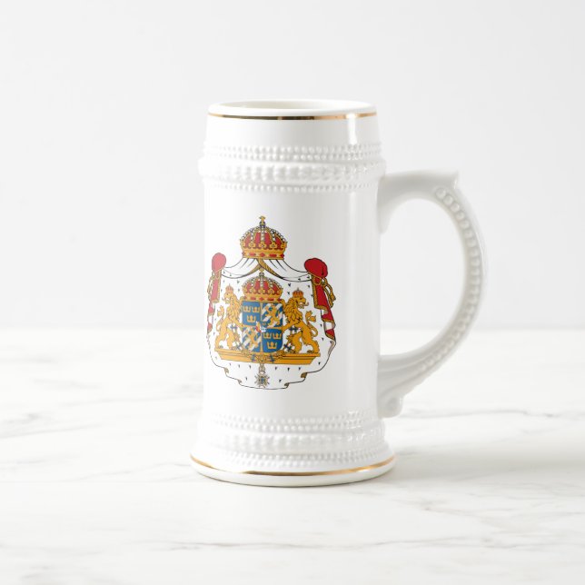 Sweden Coat of Arms Mug (Right)