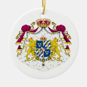 Sweden Coat of Arms Ornament