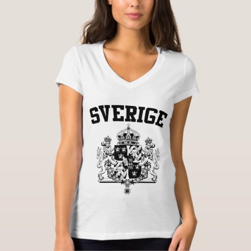 Sweden Coat of Arms T_Shirt