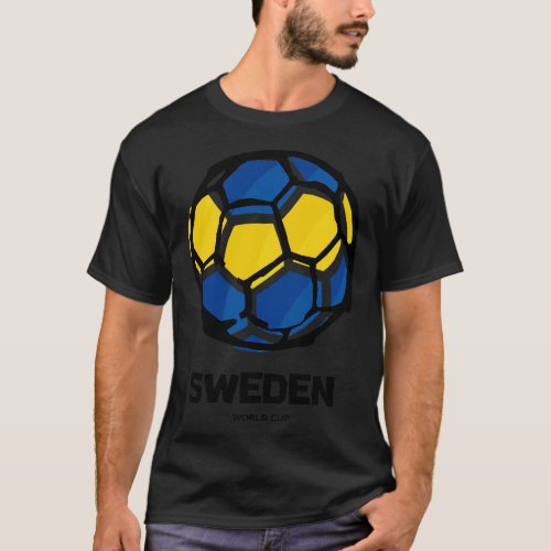 Sweden  Country Flag T_Shirt