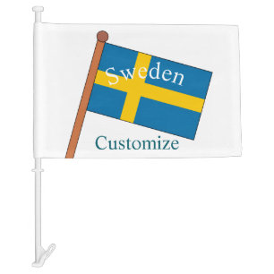 Sweden Country Flag Thunder_Cove