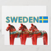 Sweden Dala Horses (Front/Back)