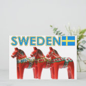 Sweden Dala Horses (Standing Front)