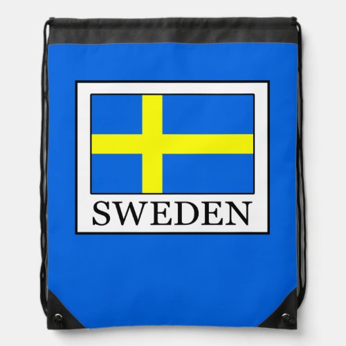Sweden Drawstring Bag