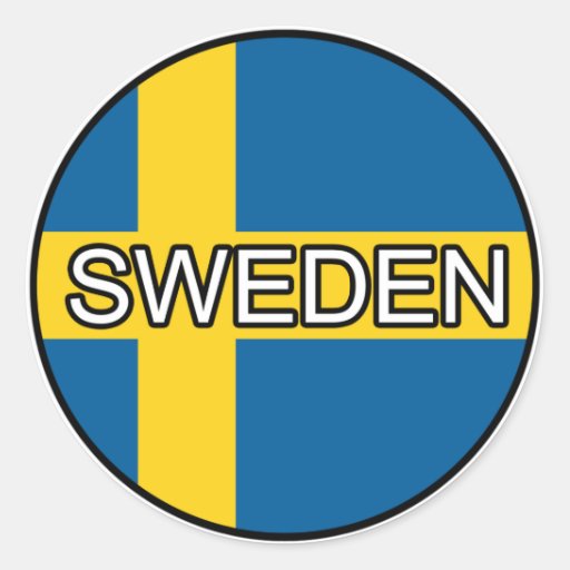 Sweden Euro Sticker | Zazzle