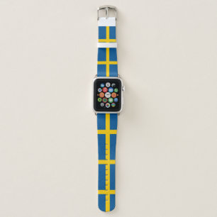 Sweden Flag Apple Watch Band