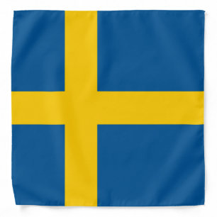 Sweden Flag Bandana