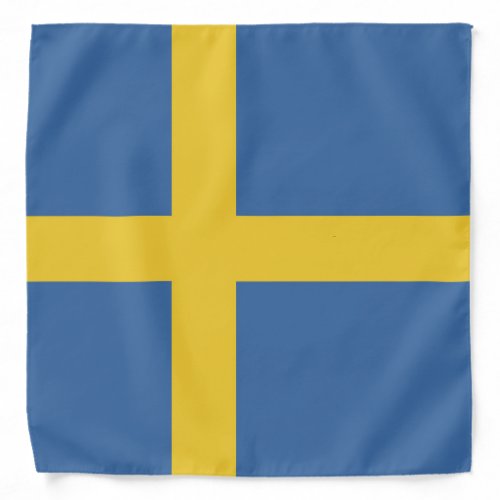 Sweden flag bandana