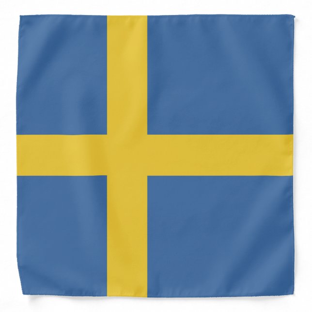 Sweden flag bandana (Front)